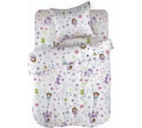 Комплект постельного белья Wenge детск. перкаль baby (40x60) рис. 60089-1 Princess and dragon 977008