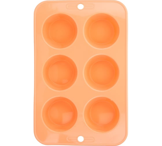 Форма для маффинов Attribute APRICOT 6 ячеек ABS309