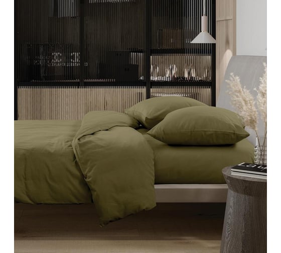 Комплект постельного белья Wenge 2.0 перкаль Актив (70x70) рис. 86034-12 Forest chill 896956 1