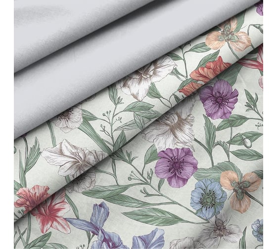 Комплект постельного белья Wenge 2.0 бязь Basic (70x70) рис. 60036-1/15860-27 Magic Garden 955845