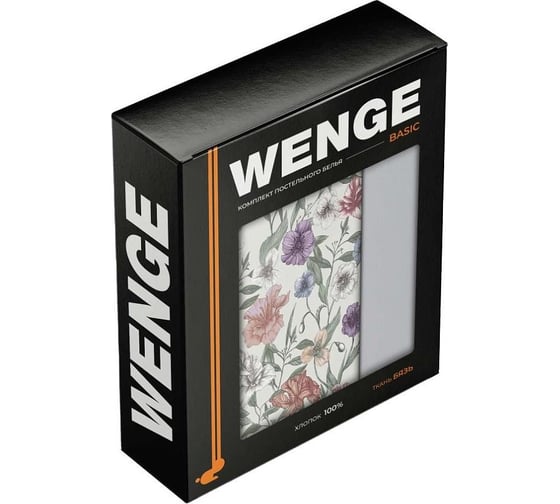 Комплект постельного белья Wenge 2.0 бязь Basic (70x70) рис. 60036-1/15860-27 Magic Garden 955845