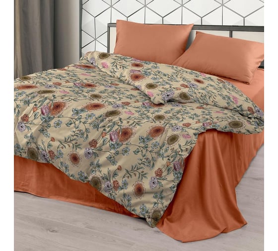 Комплект постельного белья Wenge 2.0 бязь (70x70) рис. 60014-1/24500-55 Vintage лоток 944251