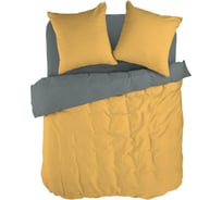 Комплект постельного белья Wenge 2.0 перкаль Актив Optima (70x70) рис. 86029-1/86066-13 Stone 998476