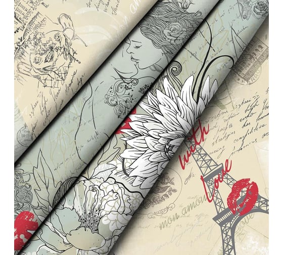 Комплект постельного белья Wenge 1.5 перкаль Young (70x70) рис. 6714-1/24400-32 You&I 951132