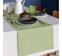 Дорожка сервировочная Волшебная Ночь 40х140, Эвкалипт 789087