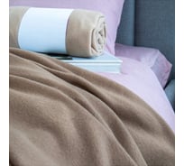 Плед Самойловский Текстиль 110х150 бежевый 794257