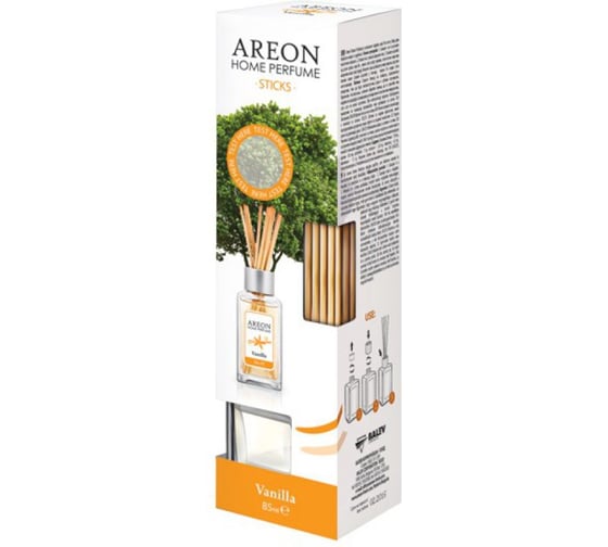 Ароматизатор для дома Areon Ваниль, 85 мл 704-PS-04