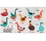 Кухонное полотенце Доляна Lovely Ducks 35x60 см, 100% хлопок, 160 г/м2 4136463 1