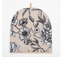 Грелка на чайник Доляна Blooming garden 28x28 см, 100% хлопок, 164 г/м2 7533953