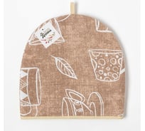 Грелка на чайник Доляна  Cup of tea 24x24 +/- 3 см, микс, 100% хлопок, 164 г/м2 4682766