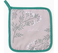 Прихватка Доляна Live is good 17х17 см, 35% хлопок, 65% полиэстер, ватин 250 г/м2 9927501