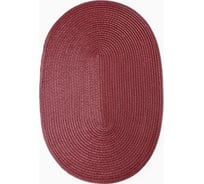 Сервировочная салфетка Доляна Овал, бордо, 45х30 см 9954060