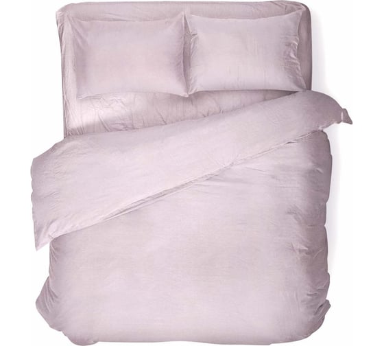 Простыня на резинке Verossa Melange 200х200 Desert rose 776172