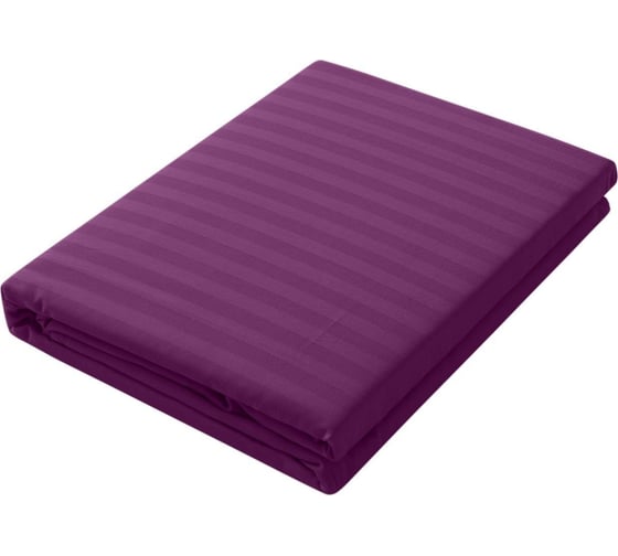 Простыня Verossa Stripe 240х260 Violet 781339 1