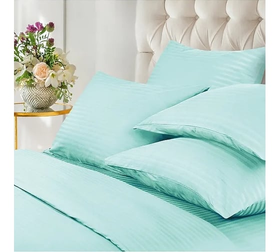 Простыня на резинке Verossa Stripe 140х200 бриз 716091 1