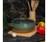 Кастрюля OMS collection со стеклянной крышкой 30x11,5 см 7.5 л, с антипригарным покрытием, оливковый 3141-IND-OLV-30 7
