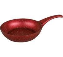Сковорода OMS collection без крышки 22x5 см 1.6 л с антипригарным покрытием, красный 3210.00.07-22-R