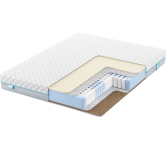Матрас с независимыми пружинами Promtex Soft Latex Cocos 70x200 P-SF-1-018-LX-CC\25 1