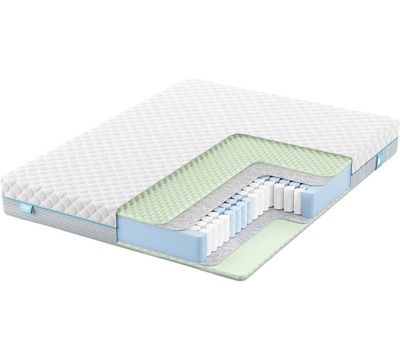 Матрас с независимыми пружинами Promtex Soft Standart M 160x200 P-SF-1-019-ST-M\18 1