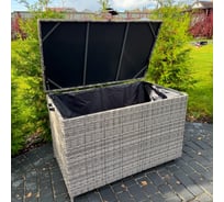 Сундук для хранения ROYAL FAMILY KARL 120 с колесиками, серый 1115-71