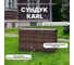 Сундук для хранения ROYAL FAMILY KARL 120 с колесиками, коричневый 1115-61 2