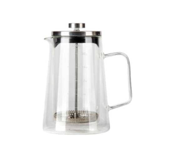 Френч-пресс с двойными стенками BAROUGE FRENCH PRESS BF-707 650 мл, BF-707(650 мл)/френч 1