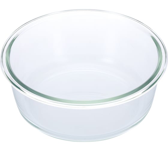 Контейнер стеклянный герметичный Regent inox круглый, 0.95 л, Linea Desco 93-DE-CA-21-950