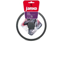 Стеклянная крышка JARKO 22 см, с силиконовым ободом и ручкой, серый КСGTL22110 SG