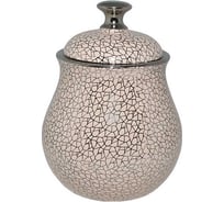 Банка для хранения JEWEL Romantic 1430 мл, доломитовая керамика ПС0008-27
