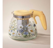 Заварочный чайник с фильтром Agness Васильки 900 мл 885-111