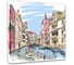 Картина на холсте Симфония Венеция 40x40 см 1-031 1
