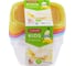 Набор контейнеров для СВЧ CURVER FRESH and GO mix/прозрачный, 4 шт., 0.25 л 08045-999-00 4