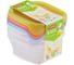 Набор контейнеров для СВЧ CURVER FRESH and GO mix/прозрачный, 4 шт., 0.25 л 08045-999-00 5