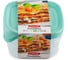 Набор контейнеров для СВЧ CURVER FRESH and GO 3x0.8 л, мята 08559-X51-00 5