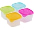 Набор контейнеров для СВЧ CURVER FRESH and GO mix/прозрачный, 4 шт., 0.45 л 08046-999-00 1