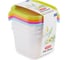 Набор контейнеров для СВЧ CURVER FRESH and GO mix/прозрачный, 4 шт., 0.45 л 08046-999-00 5
