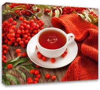 Картина на холсте Симфония Осенний чай 40x50 см 1-063