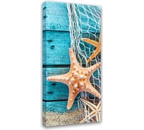 Картина на холсте Симфония Морская звезда 50x100 см 1-093