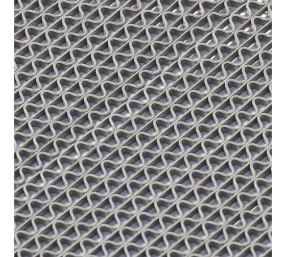 Коврик-дорожка Vortex ПВХ Zig-Zag 5 мм, 0,9x10 м, против скольжения, серый (м.п.) 22477