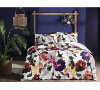 Комплект постельного белья TAC SATEN евро ALESSA, желтый 3254-41720