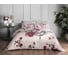 Комплект постельного белья TAC SATIN DELUX евро VELLA, бордовый 4245-42857 1