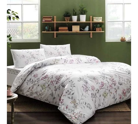 Комплект постельного белья TAC RANFORCE 1,5 сп JULIANNE, розовый 3465-29070
