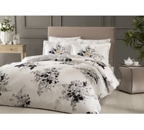 Комплект постельного белья TAC DIGITAL SATEN евро LORRAINE, серый 2084-05561