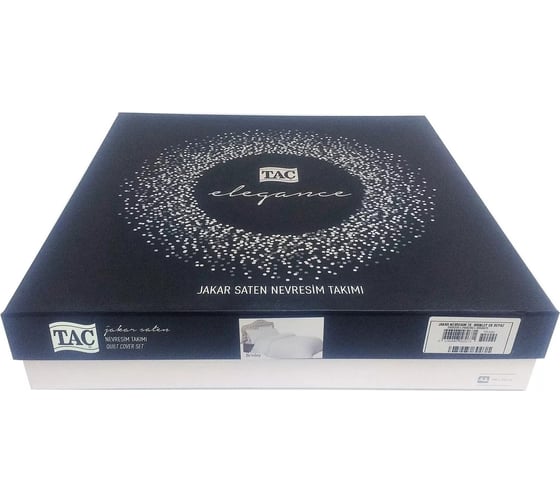 Комплект постельного белья TAC JAKAR евро LEO, белый 4620-98247