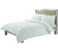 Комплект постельного белья TAC PREMIUM BASIC STRIPE евро BEYAZ, белый 3706-34215