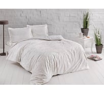 Комплект постельного белья TAC SATEN евро CASTILLO, кремовый 3254-79480
