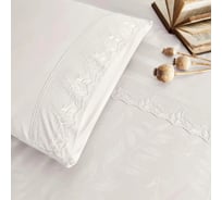 Комплект постельного белья TAC JAKAR евро CLARETTE, экрю 4327-98283