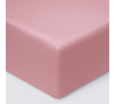 Простыня на резинке Ecotex ПРСС16 Моноспейс сатин, 160x200x23, бузина 4680088210469