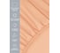 Простыня на резинке Ecotex ПРСС16 Моноспейс сатин, 160x200x23, персиковая 4680088205953 2