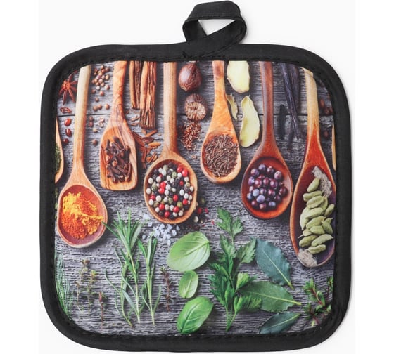 Прихватка Доляна Прованс 17х17 см, 100% п/э 9687365 1